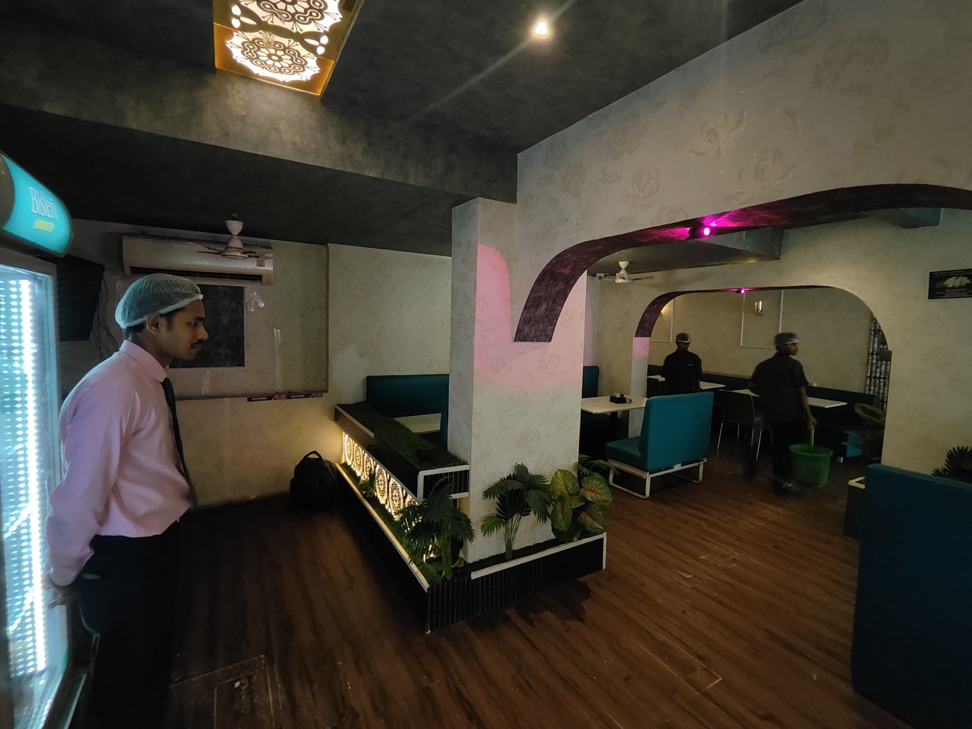 Mausam AC section lounge seating